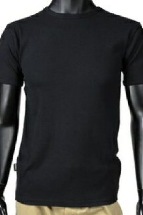 Unisex Plain Tshirt- Black