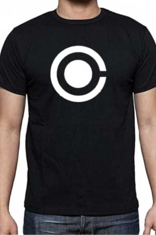 Unisex cyborg Printed Tshirt- Black